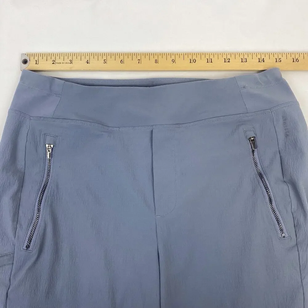 Athleta Trekkie North High Rise Jogger Pants Blue Hiking Outdoor Size 8 Tall - Picture 8 of 10